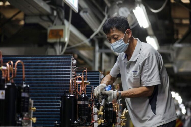 China’s industrial engine gathers speed