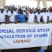 JUSAG declares indefinite strike over unpaid arrears