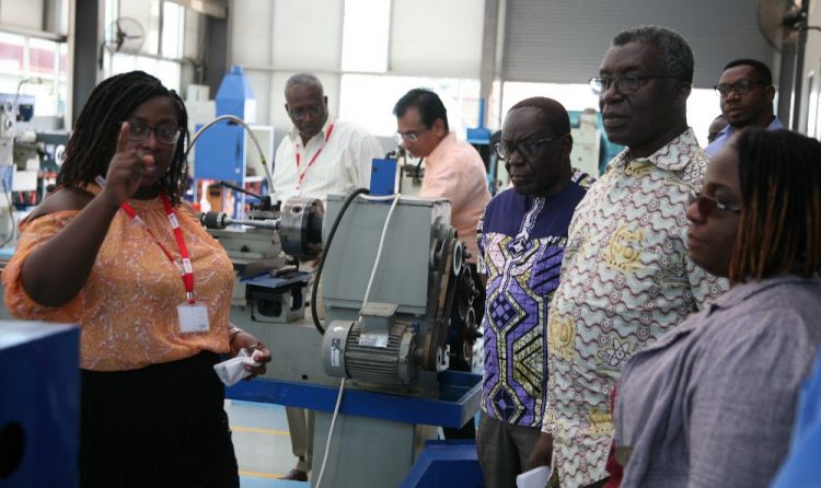 MESTI visits Academic City University College