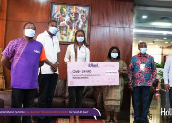 Hollard Ghana donates 100k to Covid-19 Fund to support combat efforts