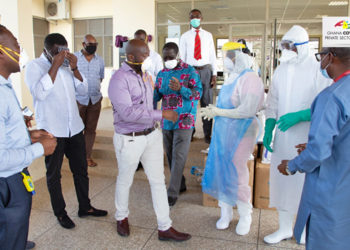 COVID-19 Private Sector Fund supports National COVID-19 Treatment Centre with over 2000 PPEs