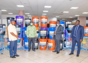 GCB donates ‘Veronica buckets’ to Sanitation Ministry