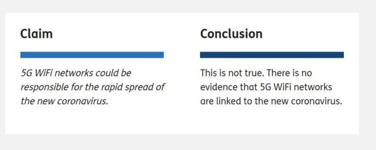 Experts debunk COVID-19 links to 5G