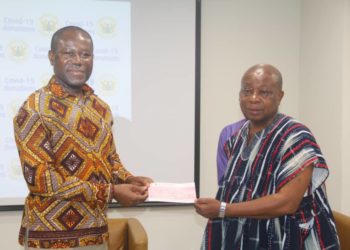 COCOBOD CEO and Deputies donate salaries, sanitizers and more, to support COVID-19 fight