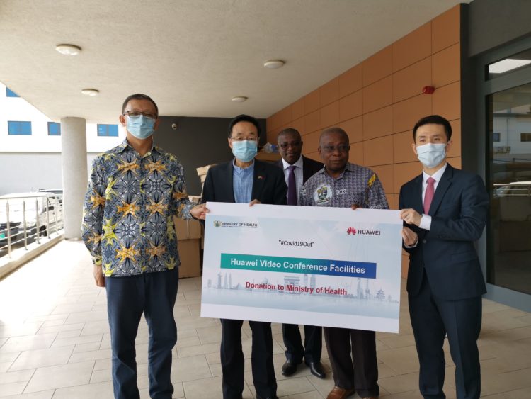 Huawei supports Ghana’s fight against COVID-19