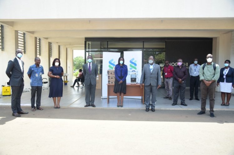 StanChart donates to Noguchi and the Greater Accra Regional Hospital