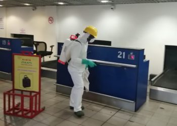 Ghana’s airports get disinfected prior to restart of domestic flights