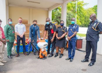 German Cooperation supports Ghana Police Service with protective equipment