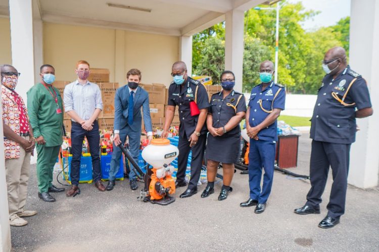 German Cooperation supports Ghana Police Service with protective equipment