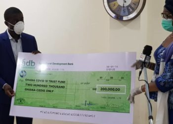 Yara Ghana donates to the Covid-19 National Trust Fund