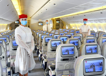 Emirates sets industry-leading safety standard for customers travelling as operations resume