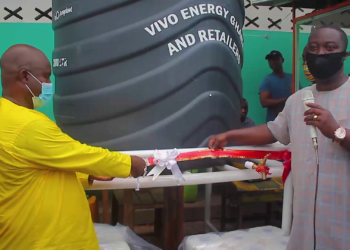 COVID-19: Vivo Energy and retailers install water storage facilities at lorry parks and markets