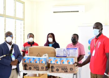 StanChart supports frontline workers at Ga-East Municipal Hospital on Workers Day