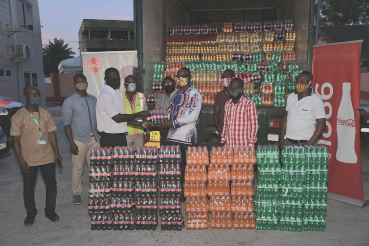 Coca-Cola Ghana donates to needy residents of Nungua Krowor
