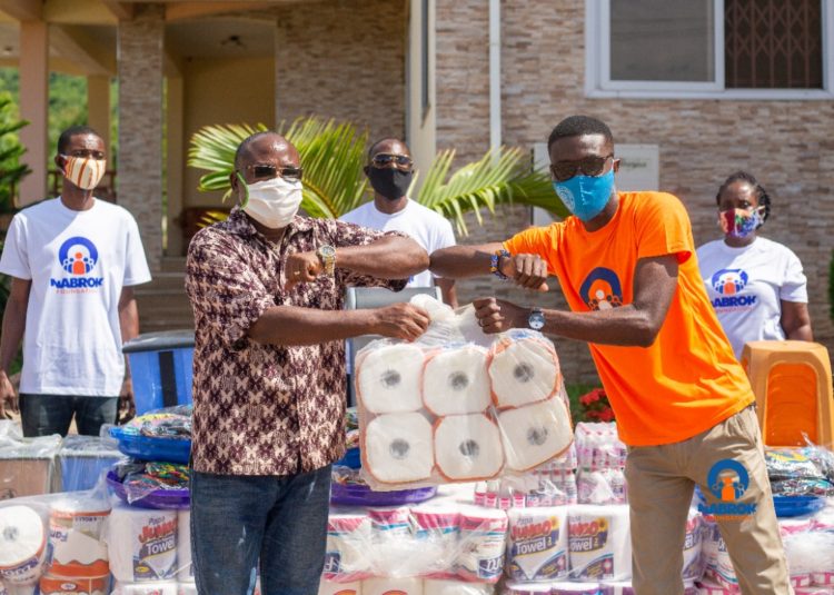 Nabrok Foundation backs Covid-19 fight in Asuogyamang Constituency