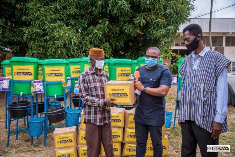 Volta Arts, Crafts Association gets share of COVID-19 PPEs from GEPA