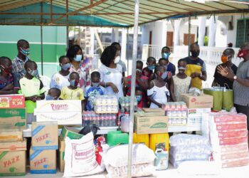 Three Orphanages receives support to fight COVID – 19