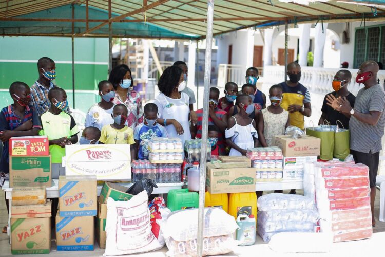 Three Orphanages receives support to fight COVID – 19