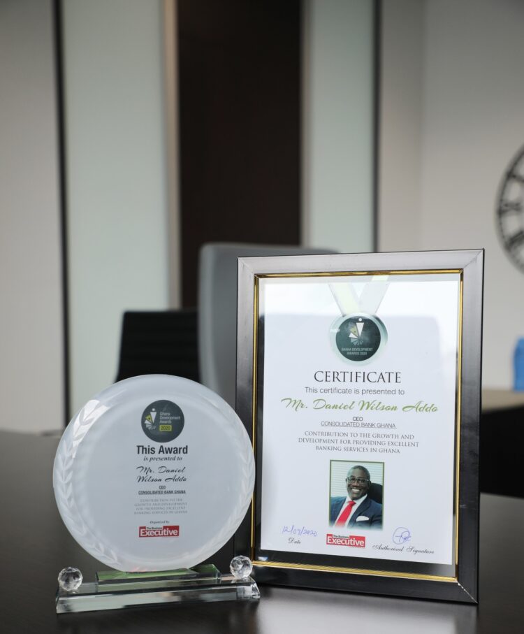 CBG MD honoured at Ghana Development Awards