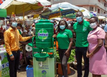 Dettol, Traders, partner to roll-out hand washing facilities in Accra markets