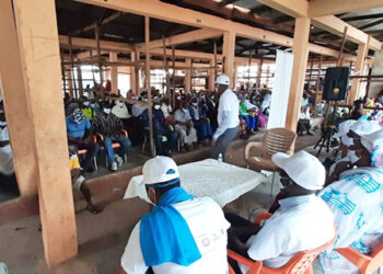 IACG begins nationwide insurance education, sensitization for market traders