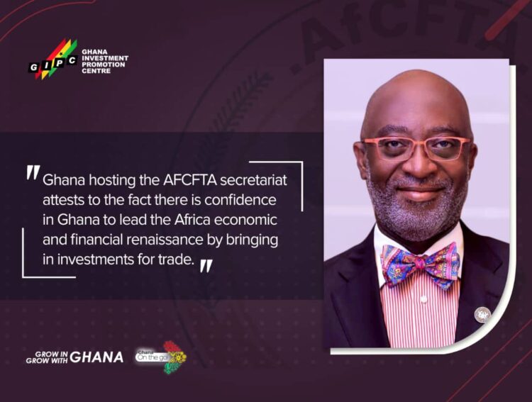 CEO of the Ghana Investment Promotion Centre, Yofi Grant