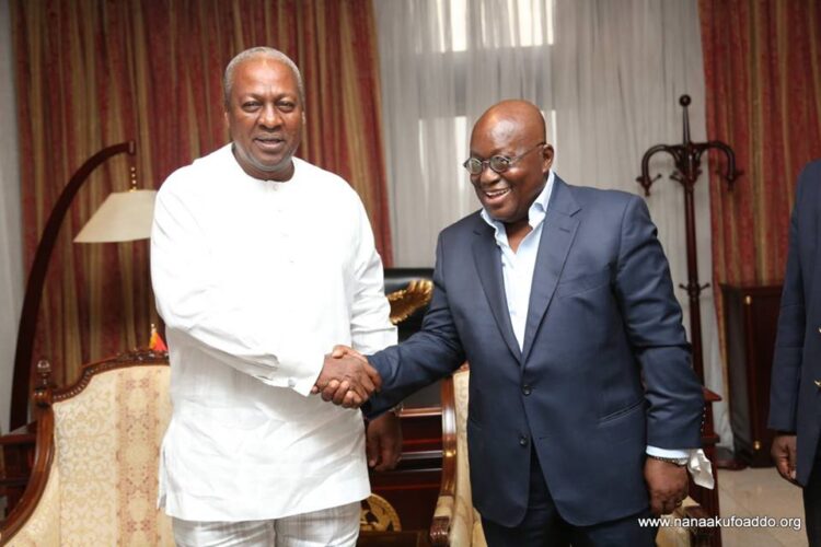 Akufo-Addo, Mahama go head to head on macro-economic management track records