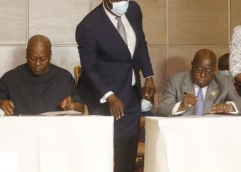 2020 elections today ahead of NPP and NDC signed peace pact