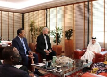 Ayorkor Botchwey Meets Qatar Airways CEO