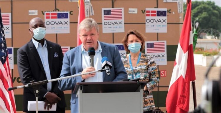 Denmark donates 1.5 million doses of COVID-19 vaccine to support Ghana’s vaccination drive