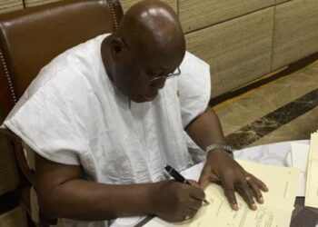 Akufo-Addo signs E-levy Bill into law
