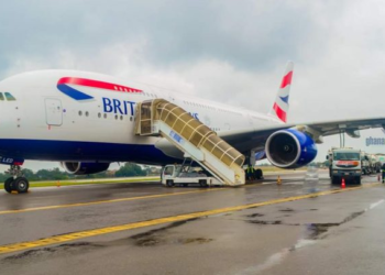 World’s Biggest Airliner Makes Technical Stopover At KIA